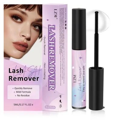 Zdjęcie produktu dla Preparat do usuwania kleju do rzęs, 5 ml. Szybka i delikatna formuła, idealna do pojedynczych rzęs i kępek