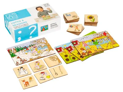 Image de EDUPLAY 120840 Lotto 4 saisons