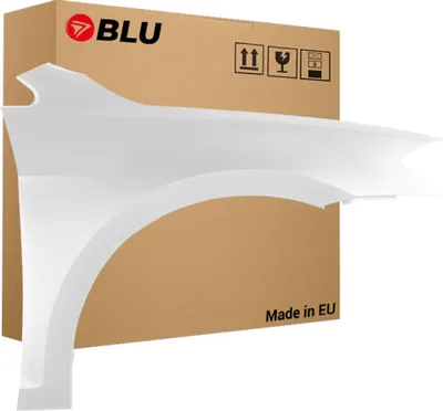 Image de BLU Aile Compatible avec Volkswagen GOLF VII 7 LC9A Droite Weiss PureWeiss | 2012-2017 | Avant | Peint| Prêt à Monter | Acier