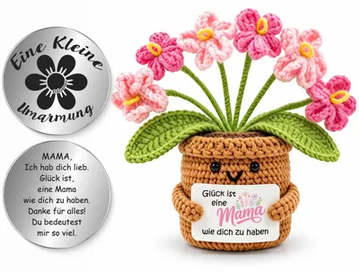 Dekofigur Mama – Wohndekoration, 13 cm, Rosa