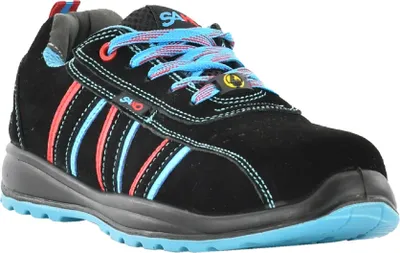 Produktbild von SARA Sicherheitshalbschuhe S1 "03002" 45 Schwarz