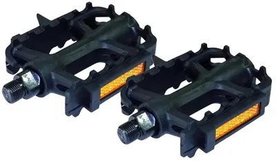 Produktbild von 1 Paar Trekking MTB Pedale schwarz Fahrradpedale rutschfest Pedale Fahrrad