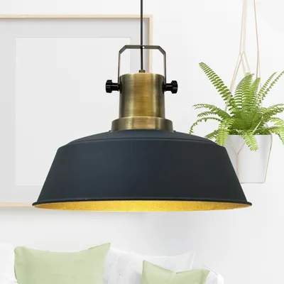 Produktbild von Pendellampe Orema 41 cm Pendelleuchte - Schwarz