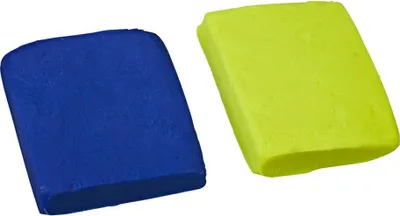 Immagine prodotto di Argilla da modellare Play-Doh 2-pack, confezione di ricarica in sacchetto richiudibile, due colori: turchese e rosso. Divertimento da modellare in movimento.