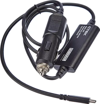 Image de CTEK CS Free USB-C Charge Cable 12V Plug - rechargez la batterie interne de votre CS Free via la prise accessoire 12 V de votre véhicule