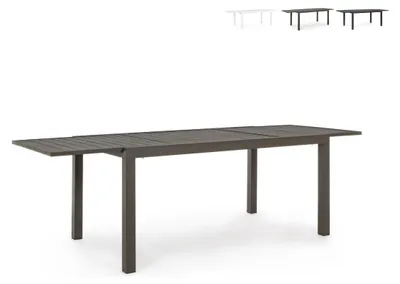 Immagine prodotto di Tavolo da giardino allungabile in alluminio Caffè HILDE YK14 160 / 240x90x h75 cm
