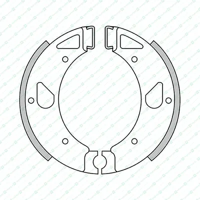 Produktbild von Newfren Bremsbacke Standard GF0071