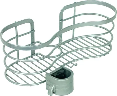 Produktbild von Metaltex Viva Dusche Rack 11X29X12 Cm Silber