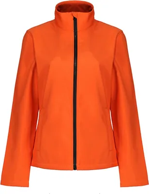 Produktbild von Regatta Standout TRA628 | Herren Ablaze Printable Softshell Jacket - Farbe: Magma Orange/Black - Größe: XXL
