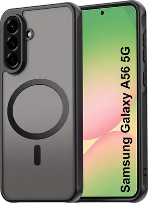 Produktbild von Samsung Galaxy A56 5G Matte MagSafe Hülle Schwarz