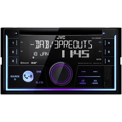 Produktbild von Jvc Kw-Db93Bt Dab+/Usb/Bt/Cd 2-Din