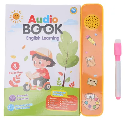Obrázek produktu pro Mluvník pro výuku angličtiny, pedagogicky interaktivní zvuková podpora pro písmena, čísla a fonetiku
