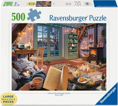 Produktbild von Ravensburger Cozy Retreat, 500 Stück(e), Urlaub, 12 Jahr(e)