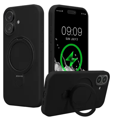 Produktbild von kwmobile KWM0000216Y001C, Cover, Apple, iPhone 16, Schwarz