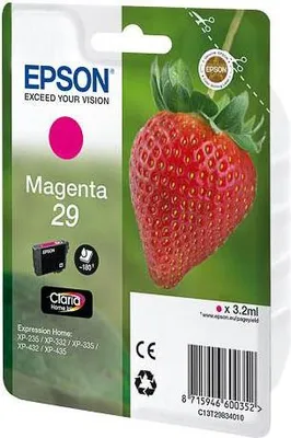 Immagine prodotto di Epson Strawberry 29 M cartuccia d'inchiostro 1 pz Originale Resa standard Magenta