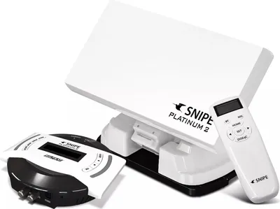 Produktbild von Selfsat SNIPE Platinum 2 - Single - Mit BT Fernbedienung und iOS / Android Steuerung sowie GPS-Modul
