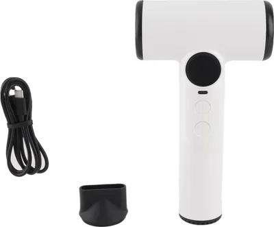 Zdjęcie produktu dla Bezprzewodowa suszarka do włosów, ładowanie przez USB, przenośna, 4 prędkości, regulowana prędkość, podróżna