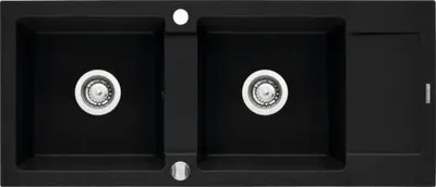 Obrázok produktu pre Granitový drez Pyramis MIDO 500 1160 mm čierna 070168101