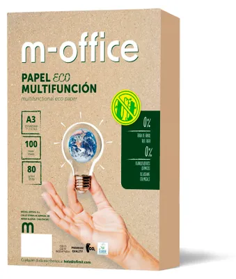 Recyclingpapier A3, 80 g, 100 Blatt, für Kopierer & Drucker