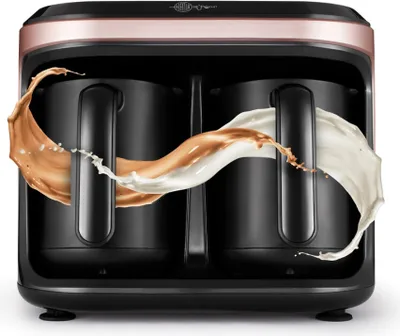 Produktbild von Hatır Hüps Duet Türkische Kaffeemaschine Kaffeebereiter Kaffeemaker Rosegold 1400W