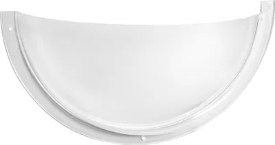 Produktbild von Viertelkugel 300/330mm zur Wandmontage / Warenschütte aus Acrylglas, transparent - Zeigis® / Acryl / Schale / Wand