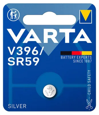 Obrázek produktu pro Varta 00396, Baterie na jedno použití, SR59, Oxid stříbrný, 1,55 V, 1 kusů, 32 mAh