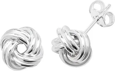 Produktbild von Edle 925 Sterling Silber Damen - Paar Ohrstecker - 9mm*9mm; TRS22537
