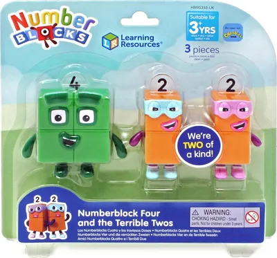 Obrázok produktu pre Learning Resources Numberblock, 3 rok / roky, Viacfarebný
