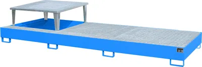 Produktbild von Bauer Auffangwanne AWA 31, lackiert, Lichtblau