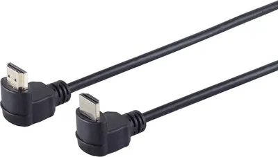 Produktbild von HDMI A-St. Winkel/HDMI A-St. Winkel verg HEAC 1,5m