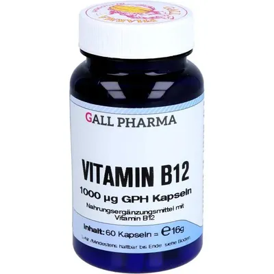 Obrázek produktu pro Vitamin B12 1000 μg Gph Capsules 60 kapslí