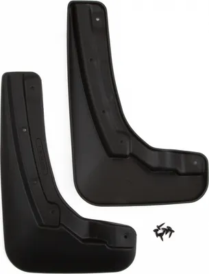 Produktbild von FROSCH Passgenaue Gummi Schmutzfänger Spritzschutz Kotflügel Vorne für SKODA Kodiaq, 2017->, SUV 5 Türen, 2 Teileg mit Befestigung