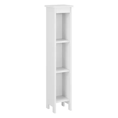 Productafbeelding van And OutdoorMatch, open kast Leanne - met 3 vakken - HKC - kolomkast - 80 x 17 x 17 - wit