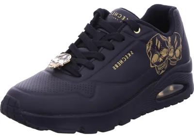 Produktbild von Skechers Damen Sneaker 41181-39, 41181-40, 41181-41, 41181-42, 41181-43 SKE-183896 black/gold 43