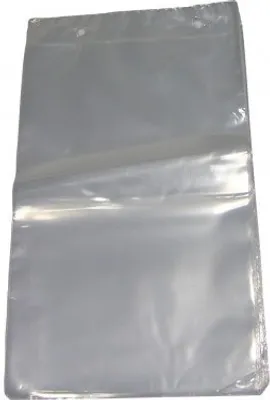 Produktbild von 500 Poly Abrissbeutel transparent hdpe 13mµ 300x460+30mm