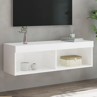 Immagine prodotto di Maison Exclusive - Mobile TV con luci LED Bianco 100x30x30 cm