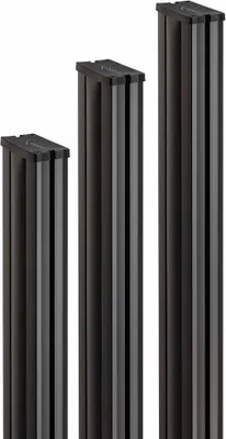 Immagine prodotto di Vogel's PUC 2927 - Accessori per supporti (tubo, nero, soffitto/pavimento, 136 mm, 71 mm)
