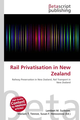 Produktbild von Rail Privatisation in New Zealand