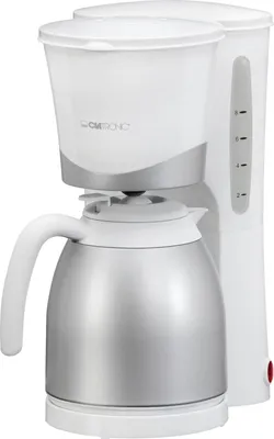 Produktbild von CLATRONIC KA 3327 Kaffeemaschine weiß, 8-10 Tassen