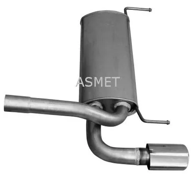 Produktbild von ASMET 05.253 Endschalldämpfer für OPEL ASTRA J Auspuff