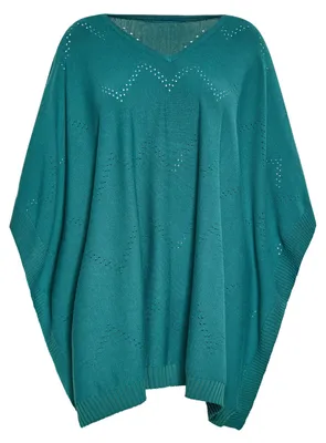 Immagine prodotto di Poncho da donna Gaya - verde bottiglia, XS/S