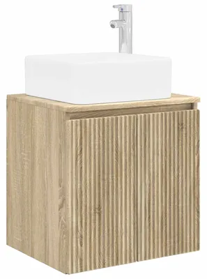 Immagine prodotto di vidaXL Lavabo da appoggio in rovere Sonoma 49,5 x 41 x 63 cm