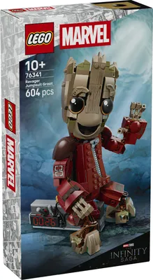 Productafbeelding van LEGO | Groot in Ravager-kostuum - Superheldenspeelgoed met een bouwbare figuur voor rollenspellen - Constructiespeelgoed voor kinderen - Creatief cadeau voor jongens en meisjes vanaf 10 jaar en filmfans - 76341