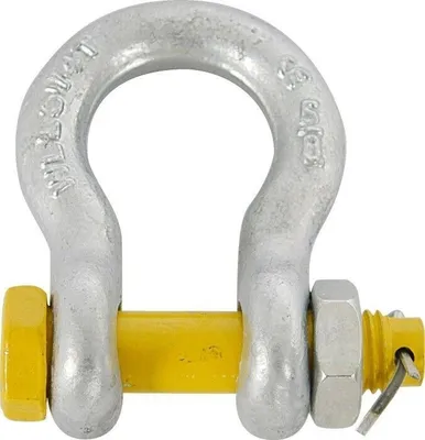 Produktbild von Riggatec hochfeste Schäkel 5/8" 3,25 t feuerverzinkt