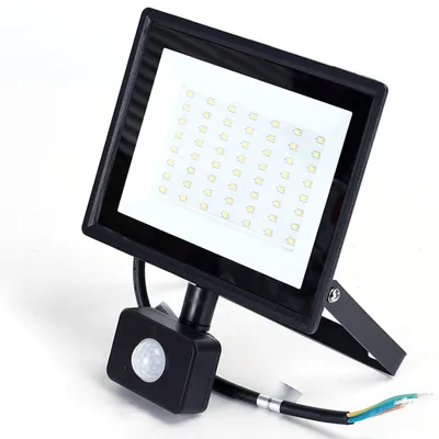 LED-Strahler mit Sensor, 50 W, 4000 K, neutralweiß