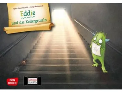 Obrázek produktu pro Eddie und das Kellergruseln. Kamishibai Bildkartenset