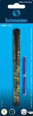 Image de Stylo plume Schneider Voice + 2 cartouches d'encre