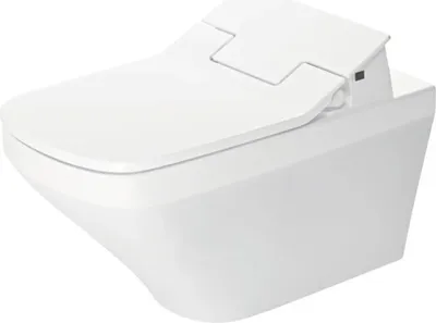 Zdjęcie produktu dla Toaleta z bidetem DURAVIT DuraStyle otwarta spłuczka okrągła biała 2542590000
