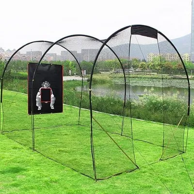 Produktbild von Baseball-Wurfziel für Schlagtraining | Mehrsport-Trainingsnetz 1,2 x 1,8 m für Garten, Schulsport, Batting, Pitching und Feldtraining