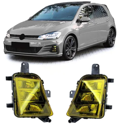Produktbild von Stoßstange LED Nebelscheinwerfer Gelb für VW Golf 7 2013-2020 mit GTI GTD